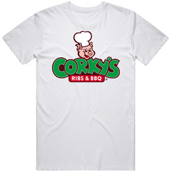 Corky's Ribs And Bbq Best Southern Restaurants Fan Vintage Unisex T Shirt