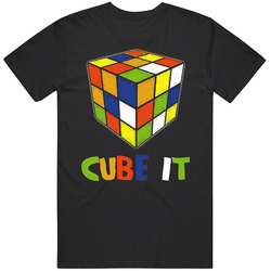 Cube It Retro Rubiks 80s Toy Vintage Unisex T Shirt