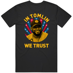 Mike Tomlin In Tomlin We Trust Football Coach Vintage Unisex T Shirt