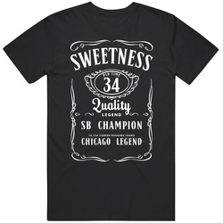 Walter Payton Sweetness 34 Jack Parody Chicago Football Vintage Unisex T Shirt