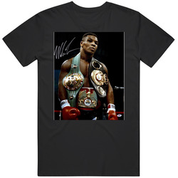 Mike Tyson 3 Belts Cool Retro Boxer Fan Vintage Unisex T Shirt