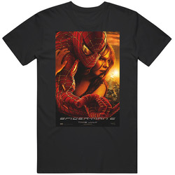 Toby Maguire Kristen Dunst 2004 Spider Man 2 Cool Movie  Fan Vintage Unisex T Shirt