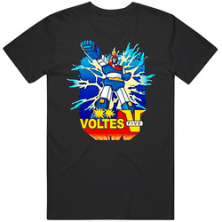 Voltes V Anime Cartoon Vintage Unisex T Shirt
