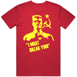 Ivan Drago Rocky I Must Break You Vintage Unisex T Shirt
