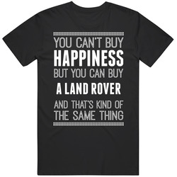 Buy A Land Rover Happiness Car Lover Vintage Unisex T Shirt