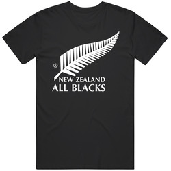 New Zealand All Blacks Black Vintage Unisex T Shirt