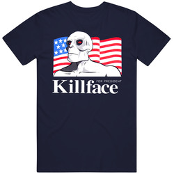 Frisky Dingo Killface For President Vintage Unisex T Shirt