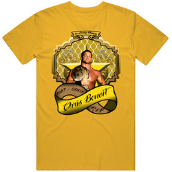 Chris Benoit Wrestling Tribute Vintage Unisex T Shirt