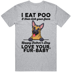 Belgian Malinois I Like Your Face Father's Day Vintage Unisex T Shirt