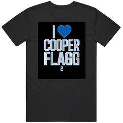 I Love Cooper Flagg 2 Vintage Unisex T Shirt