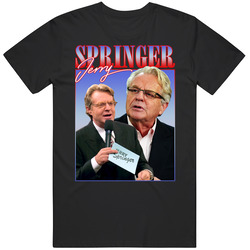 Jerry Springer 90s Style Mens Cotton Classic T Shirt