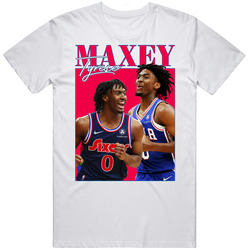 Tyrese Maxey 90s Style Mens Cotton Classic T Shirt