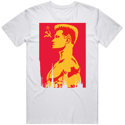 Ivan Drago Dolph Lundgren Rocky Movie Character Movie Fan Mens Cotton Classic T Shirt