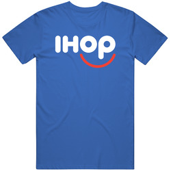 Ihop, T-shirt, International House Of Pancakes, Logo, Dennys, Breakfast Mens Cotton Classic T Shirt