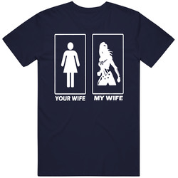 Your Wife My Wife Wonder Woman Movie Fan Cool Trending Mens Cotton Classic T Shirt