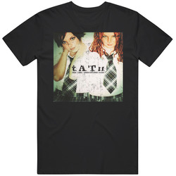All The Things She Said T A T U One Hit Wonders Single Cover Distressed Look Fan Mens Cotton Classic T Shirt
