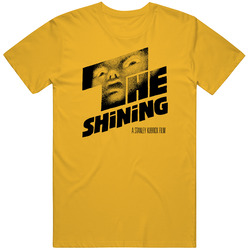 The Shining, T-Shirt, Stanley Kubrick, Jack Nicholson, Movie, Saul Bass Mens Cotton Classic T Shirt