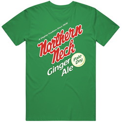 Northern Neck Ginger Ale Pale Dry Foodie Food Lover Mens Cotton Classic T Shirt