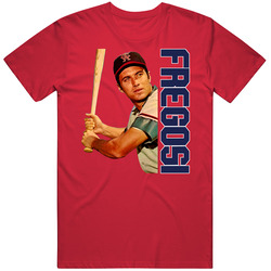 Los Angeles California Baseball Jim Fregosi Mens Cotton Classic T Shirt