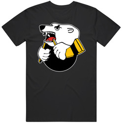 Khl Traktor Russian Hockey Mens Cotton Classic T Shirt