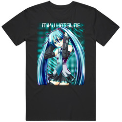 Miku Hatsune Videogame Mens Cotton Classic T Shirt