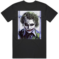 The Joker Movie Character Fan Mens Cotton Classic T Shirt