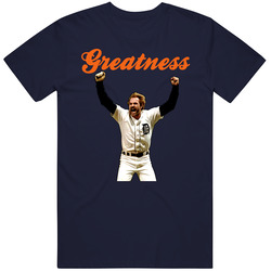 Kirk Gibson Detroit 1984 World Series Mens Cotton Classic T Shirt