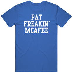 Pat Freakin' Mcafee Indianapolis Football Player Cool Fan Mens Cotton Classic T Shirt