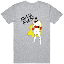 Space Ghost Cartoon Mens Cotton Classic T Shirt