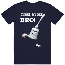 Come At Me Bro Sausage Party Movie Douche Funny Parody Mens Cotton Classic T Shirt