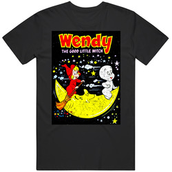 Wendy The Good Little Witch Casper Vintage Look Mens Cotton Classic T Shirt