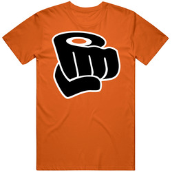 Fist Tough Flyers Hockey Knuckles Mens Cotton Classic T Shirt