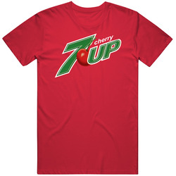 7 Up Cherry Best Soda Of All Time Soft Drink Lovers Mens Cotton Classic T Shirt 7 Up Cherry Best Soda Of All Time Soft Drink Lovers Mens Cotton Classic T Shirt