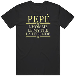 Pepe L'homme Le Mythe La Legende Mens Cotton Classic T Shirt