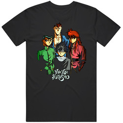 Yu Yu Hakusho Anime Mens Cotton Classic T Shirt