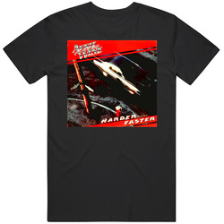 April Wine Album Cover Harder Faster Mens Cotton Classic T Shirt