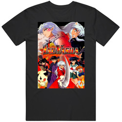 Inuyasha Anime Tv Show  Cool Fan Mens Cotton Classic T Shirt
