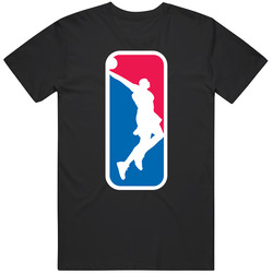 Lebron James Nba Logo Parody Basketball Sports Fan Mens Cotton Classic T Shirt
