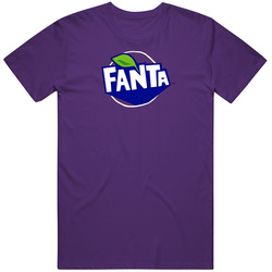 Fanta Grape Halloween Costume Soda Pop Drink Mens Cotton Classic T Shirt