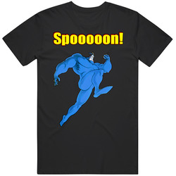The Tick Spoon Cartoon Comic Mens Cotton Classic T Shirt