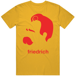 Friedrich Nietzsche Philosopher Silhouette Mens Cotton Classic T Shirt