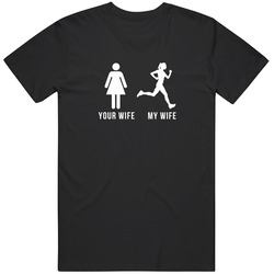 Your Wife My Wife Running Mens Cotton Classic T Shirt