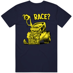 Rat Fink Race Vintage Hot Rod Custom Car Mens Cotton Classic T Shirt
