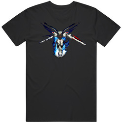 Cool Gundam Anime Mens Cotton Classic T Shirt