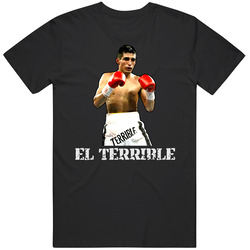 Erik Morales El Terrible Mexican Boxing Legend Mens Cotton Classic T Shirt