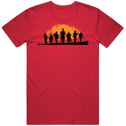 Red Dead Redemption 2 Videogame Fan Mens Cotton Classic T Shirt