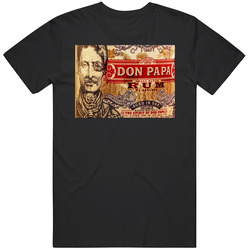 Don Papa Rum Classic Logo Drinking Mens Cotton Classic T Shirt