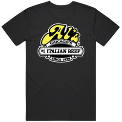 Als Italian Beef Chicago Restaurant Mens Cotton Classic T Shirt