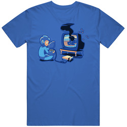 Mega Man Mega Mistake Video Game Mens Cotton Classic T Shirt