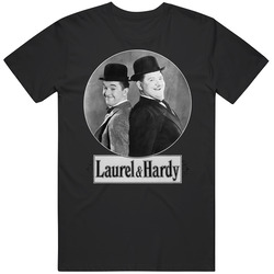 Laurel & Hardy Mens Cotton Classic T Shirt
